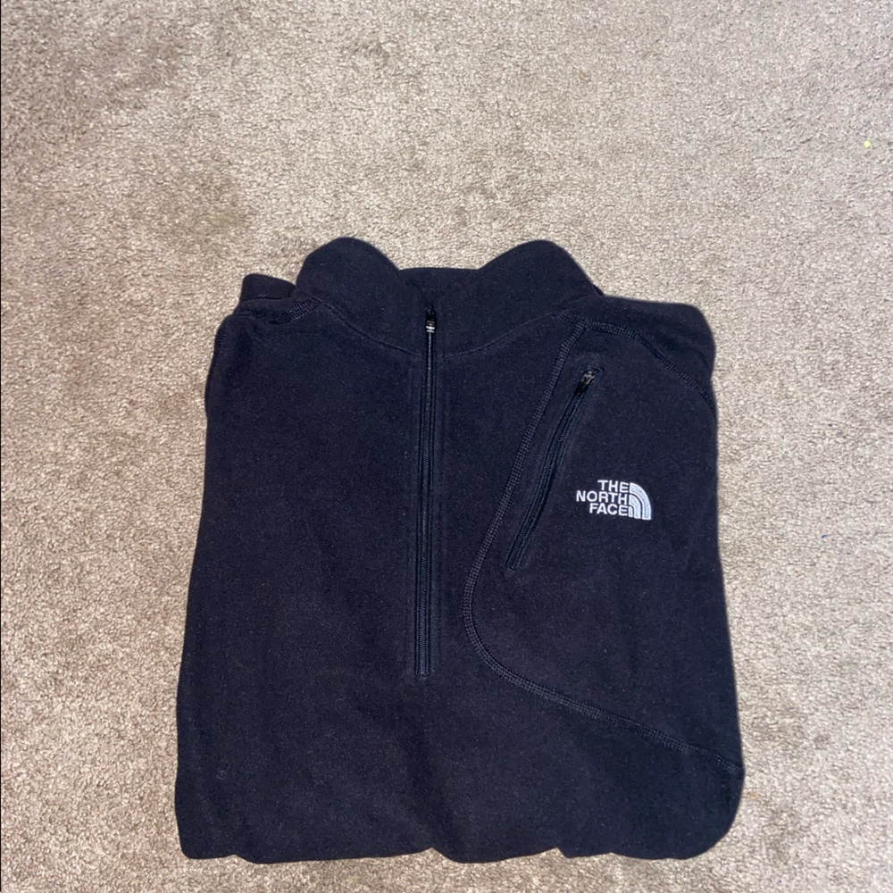 The North Face Quarter zip Black Mens XL